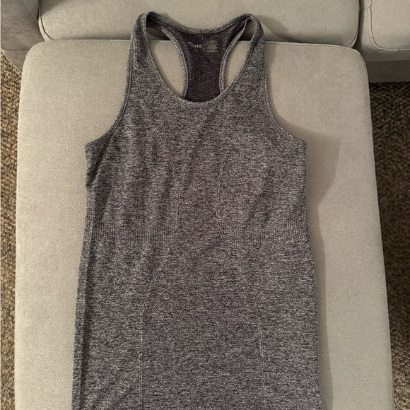 ZYIA Tops - ZYIA Charcoal Racerback Tank Top